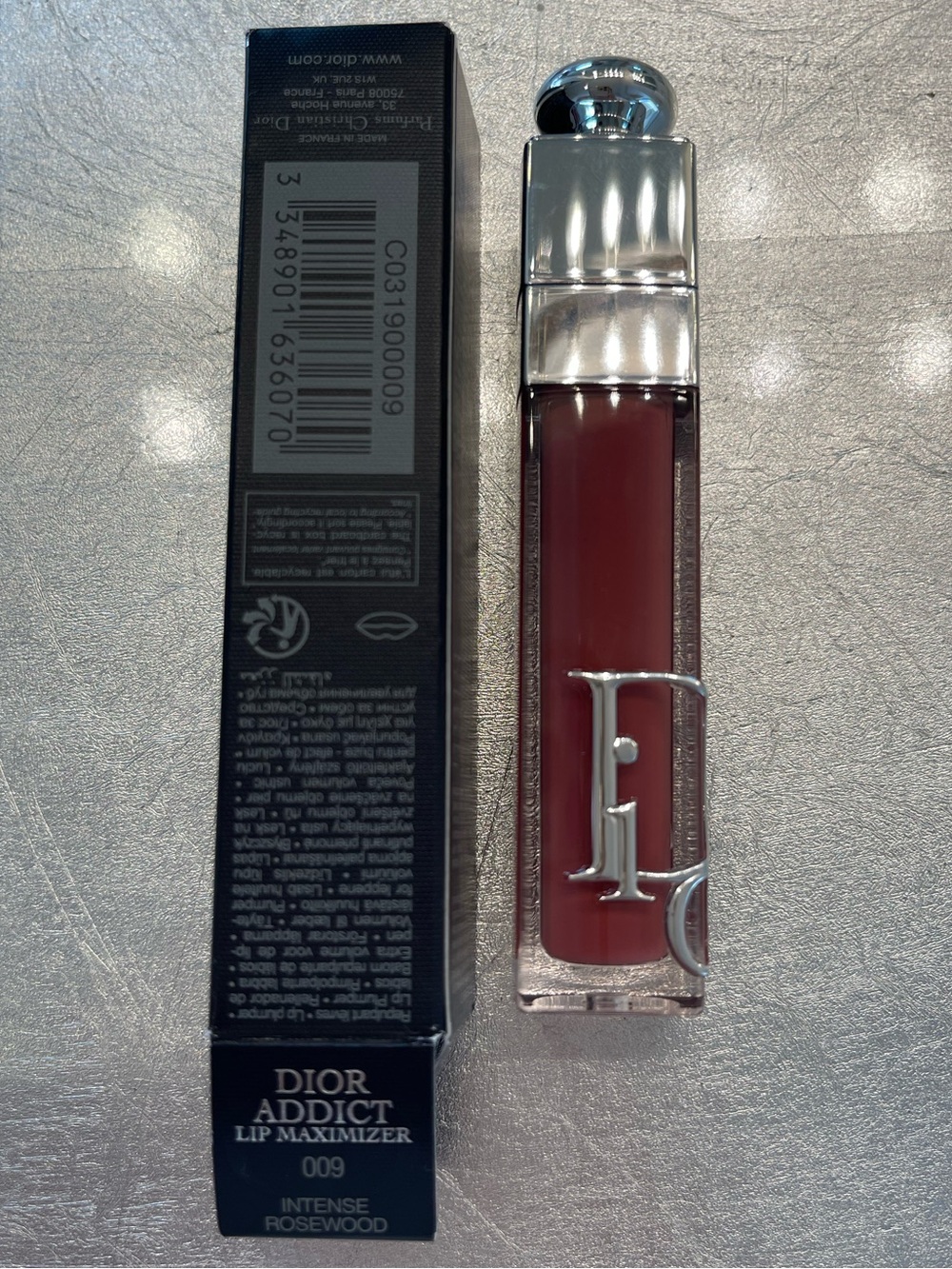 Dior Lip Maximizer Gloss — Intense Rosewood (009) NIB